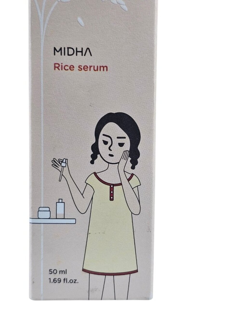 MIDHA Rice Serum Brighttening & Moisturizing 50ml Korean Skincare 73% Face - Picture 5 of 5